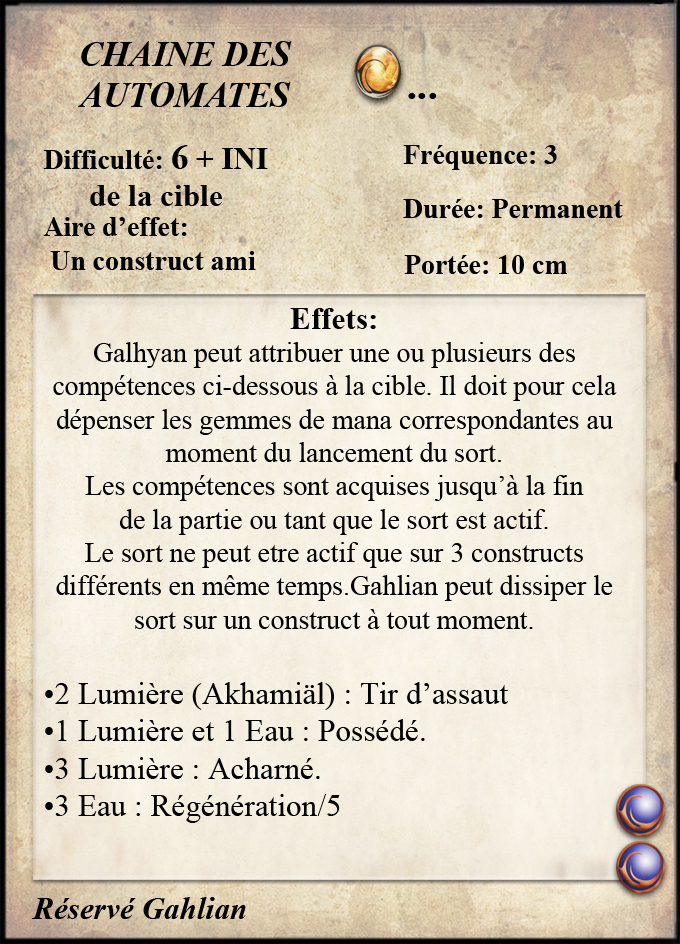 Chaîne des Automates